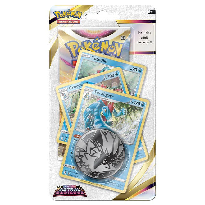 Pokemon Astral Radiance Premium Checklane - Feraligatr