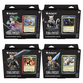 Magic The Gathering - Universes Beyond - Final Fantasy - Commander Deck - Bundle - JET Cards