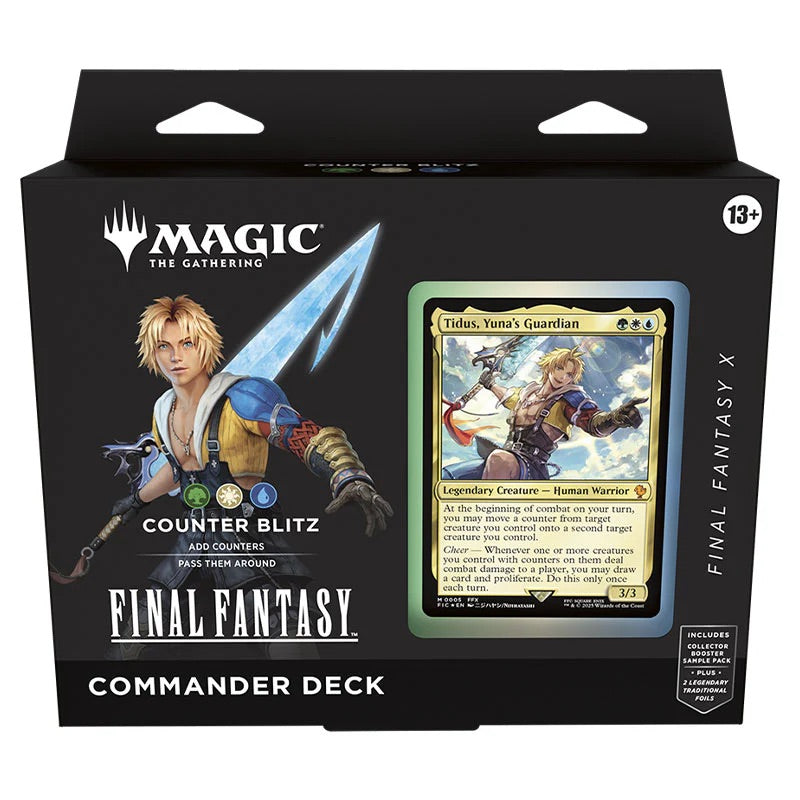 Magic The Gathering - Universes Beyond - Final Fantasy - Commander Deck - Counter Blitz