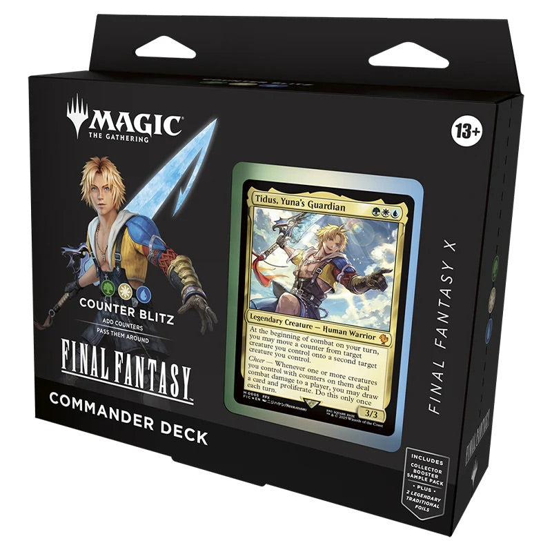 Magic The Gathering - Universes Beyond - Final Fantasy - Commander Deck - Counter Blitz