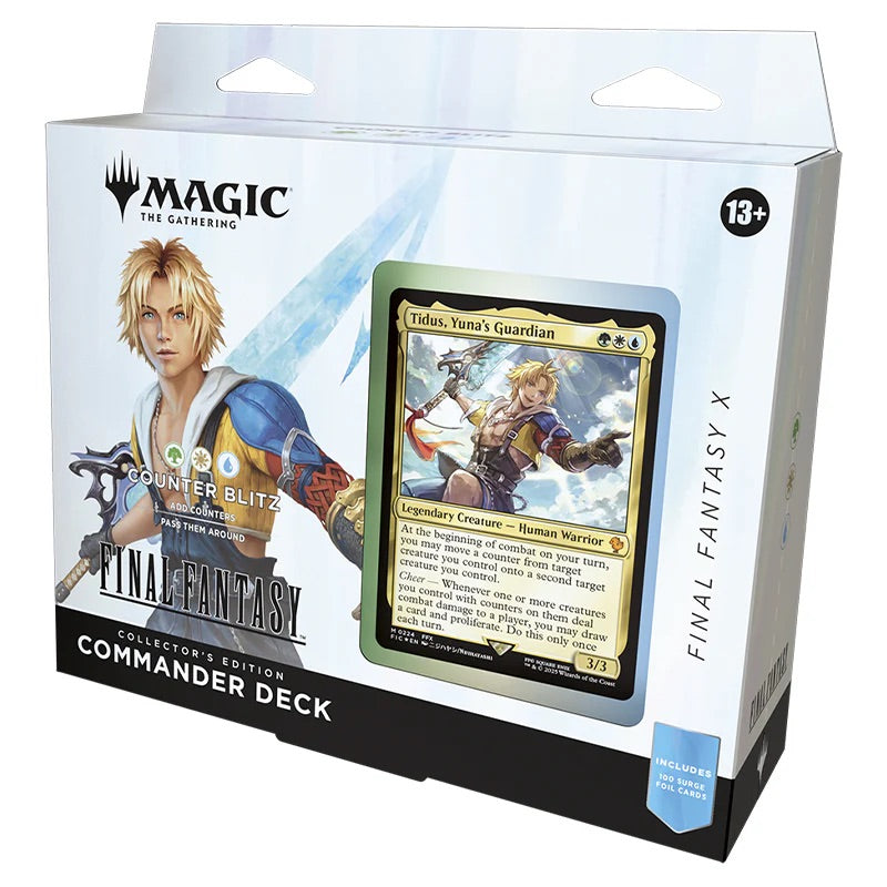 Magic The Gathering - Universes Beyond - Final Fantasy - Collector's Edition Commander Deck - Counter Blitz