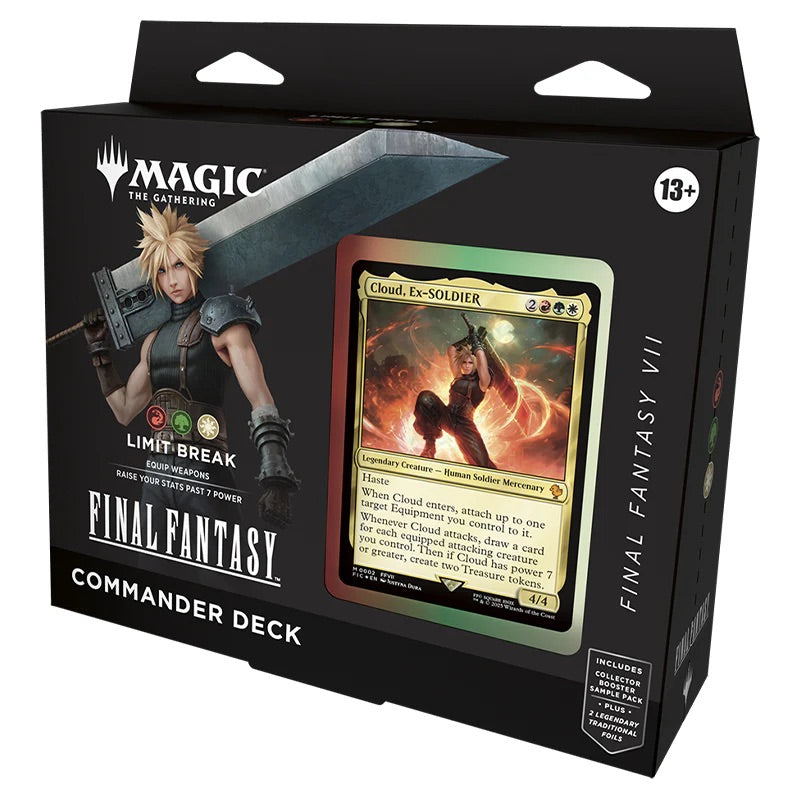 Magic The Gathering - Universes Beyond - Final Fantasy - Commander Deck - Limit Break