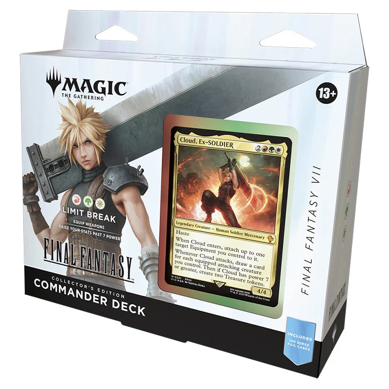 Magic The Gathering - Universes Beyond - Final Fantasy - Collector's Edition Commander Deck - Limit Break