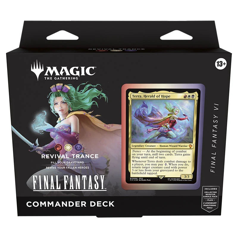 Magic The Gathering - Universes Beyond - Final Fantasy - Commander Deck - Bundle