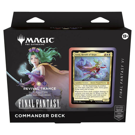 Magic The Gathering - Universes Beyond - Final Fantasy - Commander Deck - Revival Trance