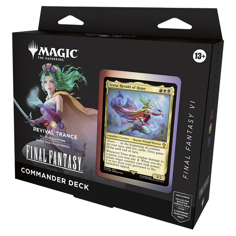 Magic The Gathering - Universes Beyond - Final Fantasy - Commander Deck - Revival Trance