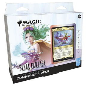 Magic The Gathering - Universes Beyond - Final Fantasy - Collector's Edition Commander Deck - Revival Trance - JET Cards