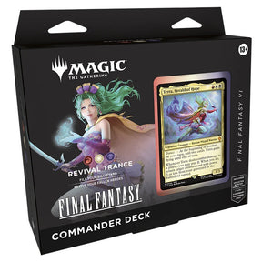 Magic The Gathering - Universes Beyond - Final Fantasy - Commander Deck - Revival Trance - JET Cards