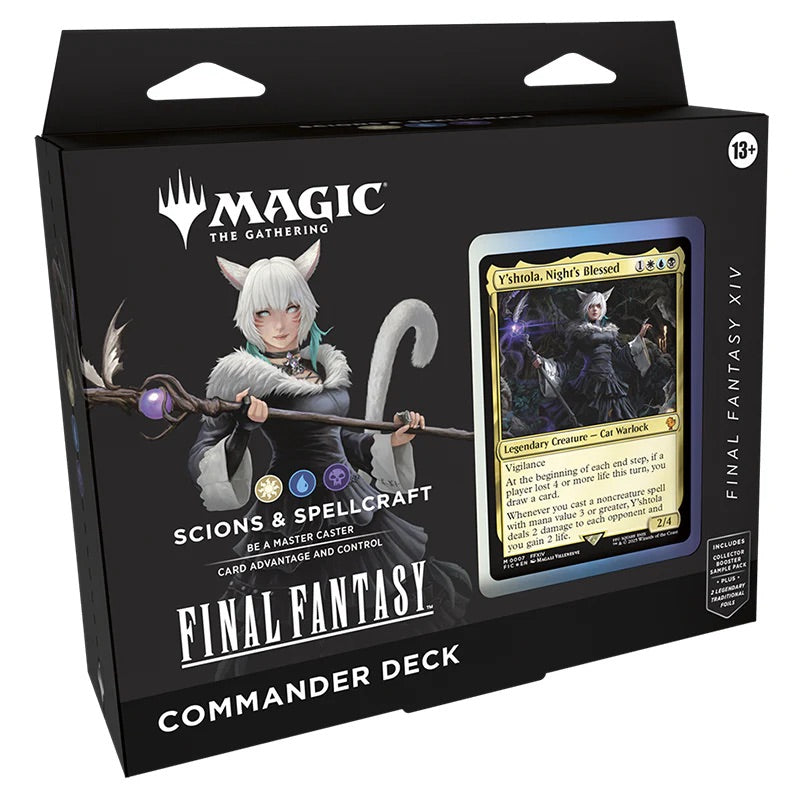 Magic The Gathering - Universes Beyond - Final Fantasy - Commander Deck - Scions & Spellcraft
