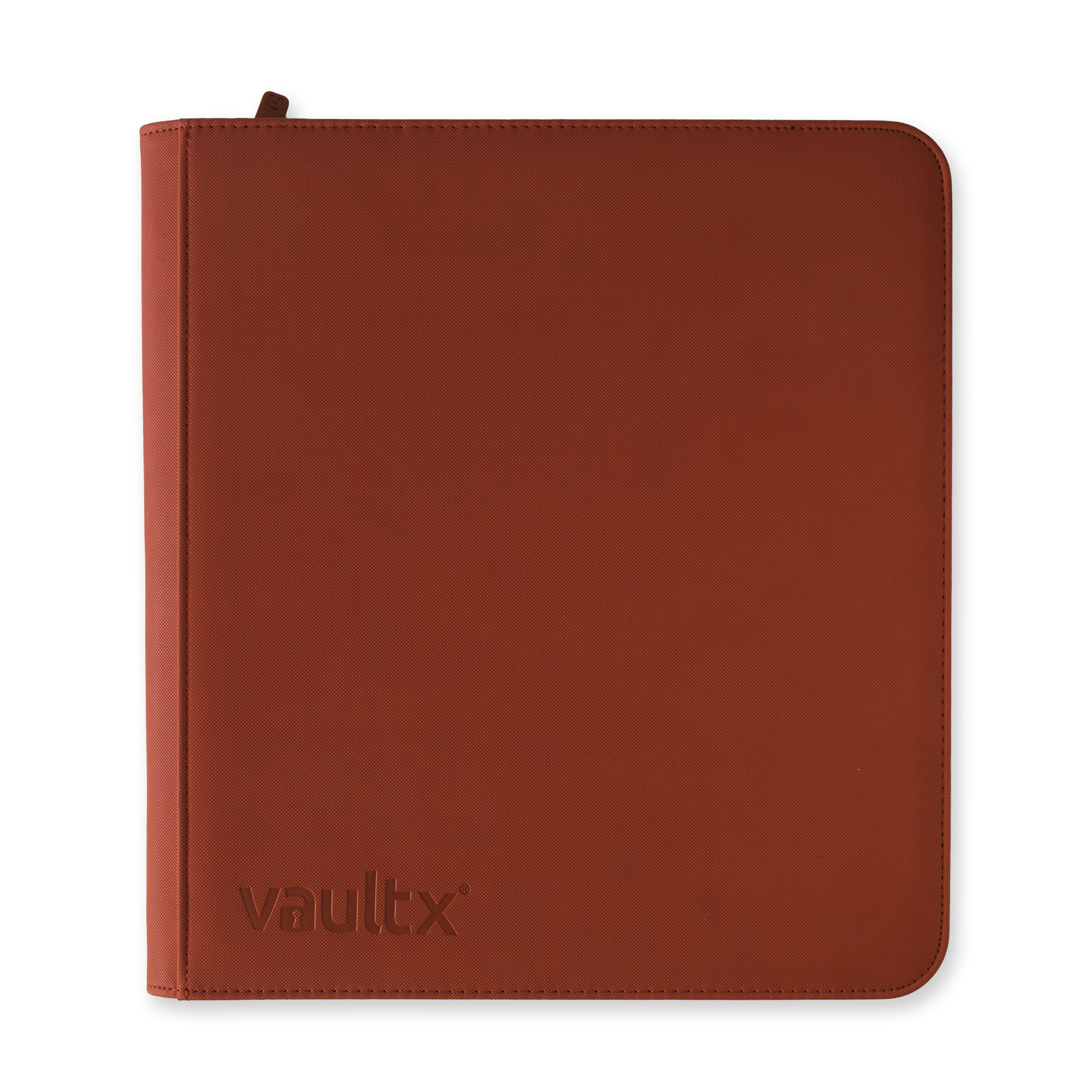 Vault X - 12-Pocket Exo-Tec® - Zip Binder - Red