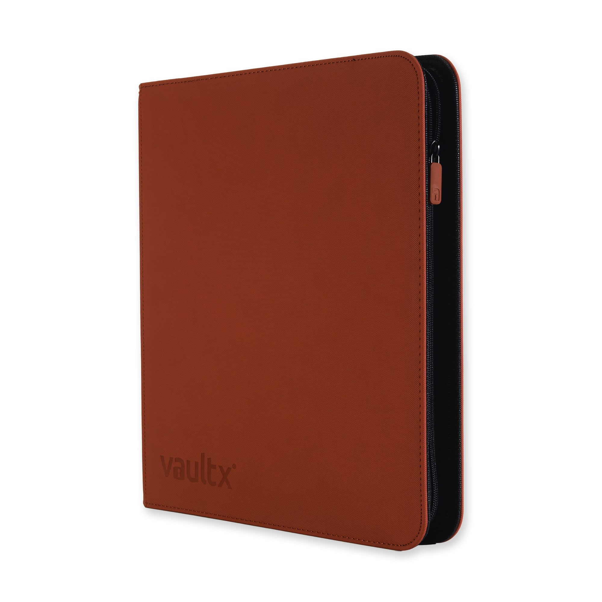 Vault X - 12-Pocket Exo-Tec® - Zip Binder - Red