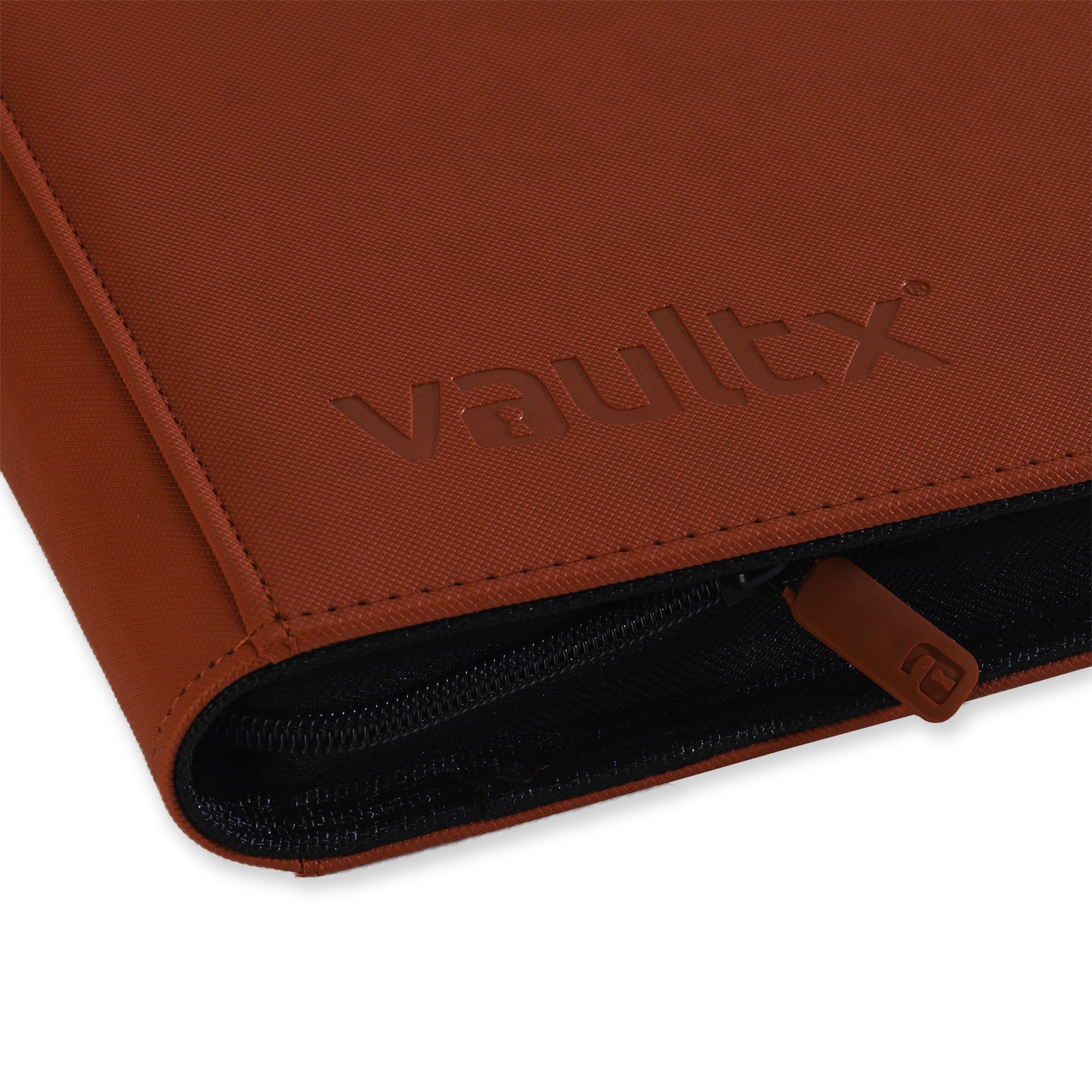 Vault X - 12-Pocket Exo-Tec® - Zip Binder - Red