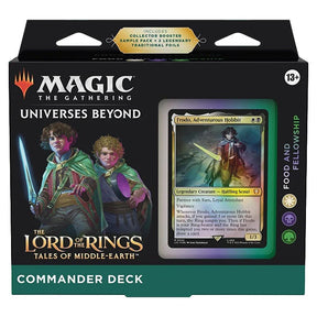 Magic The Gathering - The Lord Of The Rings - Tales Of Middle-Earth - Commander Deck - Food And Fellowship - JET Cards