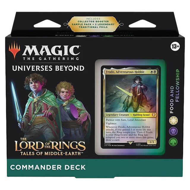 Magic The Gathering - The Lord Of The Rings - Tales Of Middle-Earth - Commander Deck - Food And Fellowship - JET Cards