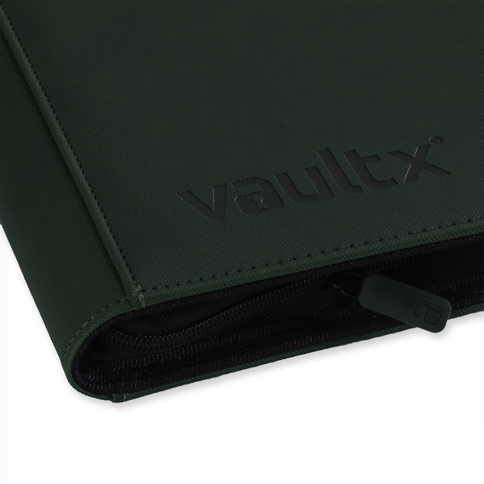 Vault X - 12-Pocket Exo-Tec® - Zip Binder - Green