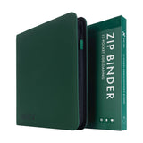 Vault X - 12-Pocket Exo-Tec® - Zip Binder - Green
