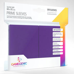 Gamegenic - Prime Sleeves 100 Purple - JET Cards