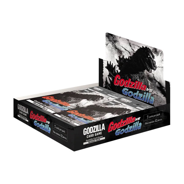 Godzilla Card Game - Set 1 - Godzilla vs Godzilla - Booster Box (12 Packs)