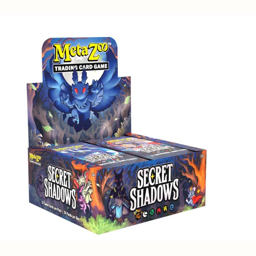 MetaZoo TCG - Set 3 - Secret Shadows - Booster Box (24 Packs)