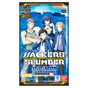 Digimon Card Game - BT23 - Hacker's Slumber - Booster Box (24 Packs) - JET Cards