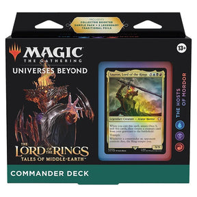 Magic The Gathering - The Lord Of The Rings - Tales Of Middle-Earth - Commander Deck - The Hosts Of Mordor - JET Cards