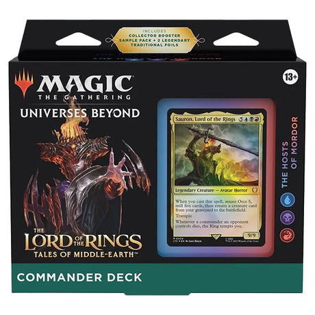 Magic The Gathering - The Lord Of The Rings - Tales Of Middle-Earth - Commander Deck - Bundle Of 4 - JET Cards