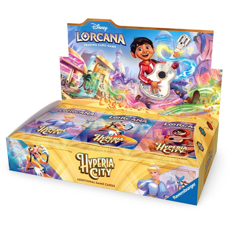 Disney Lorcana - Hyperia City - Booster Box (24 Packs)