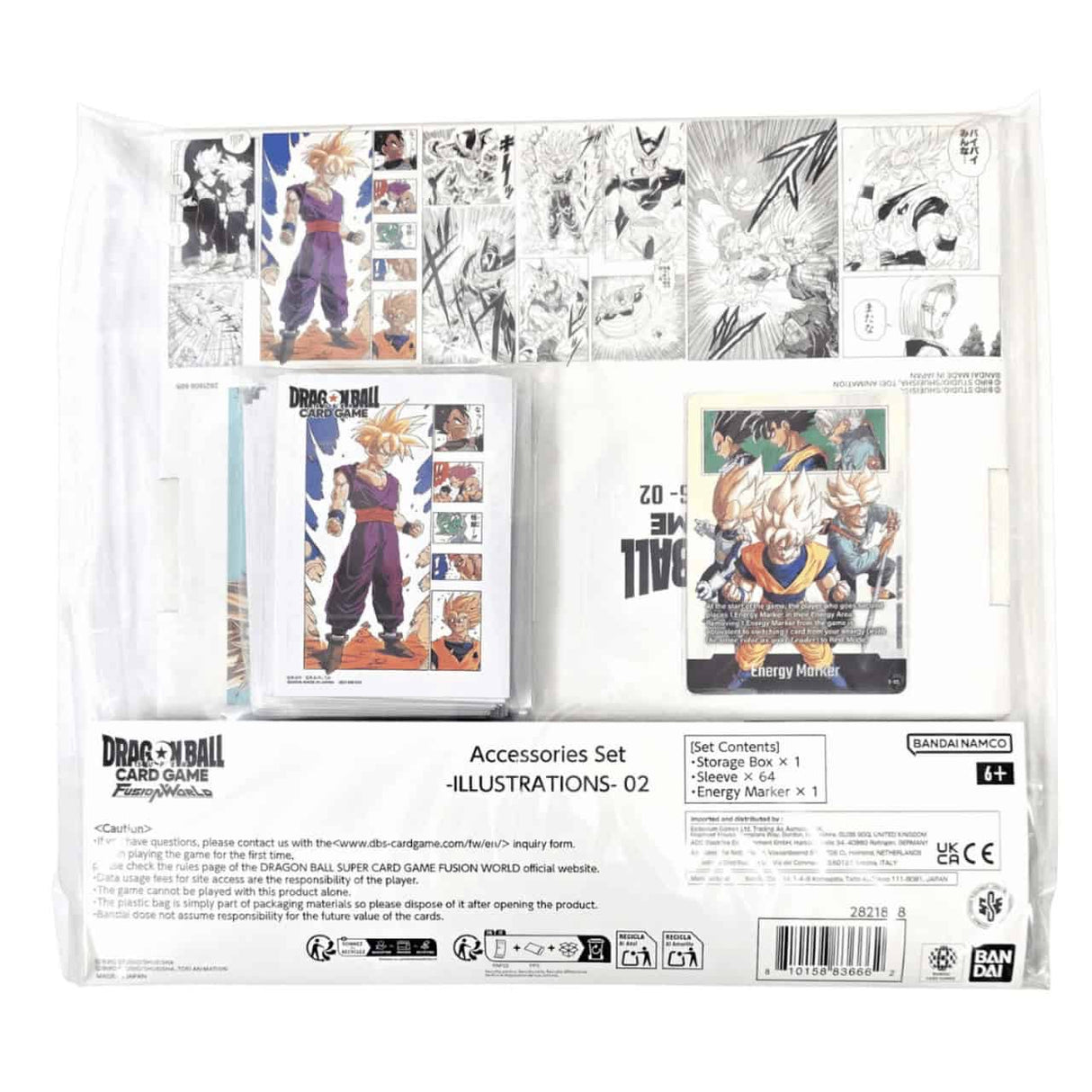 Dragon Ball Super Card Game - Manga Accessories Set 02