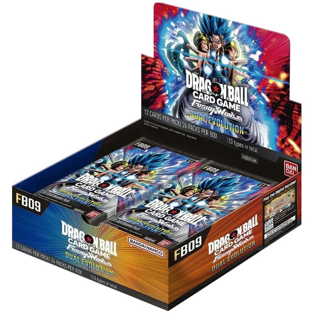 Dragon Ball Super Card Game - Fusion World - FB09 - Dual Evolution - Booster Box (24 Packs) - JET Cards