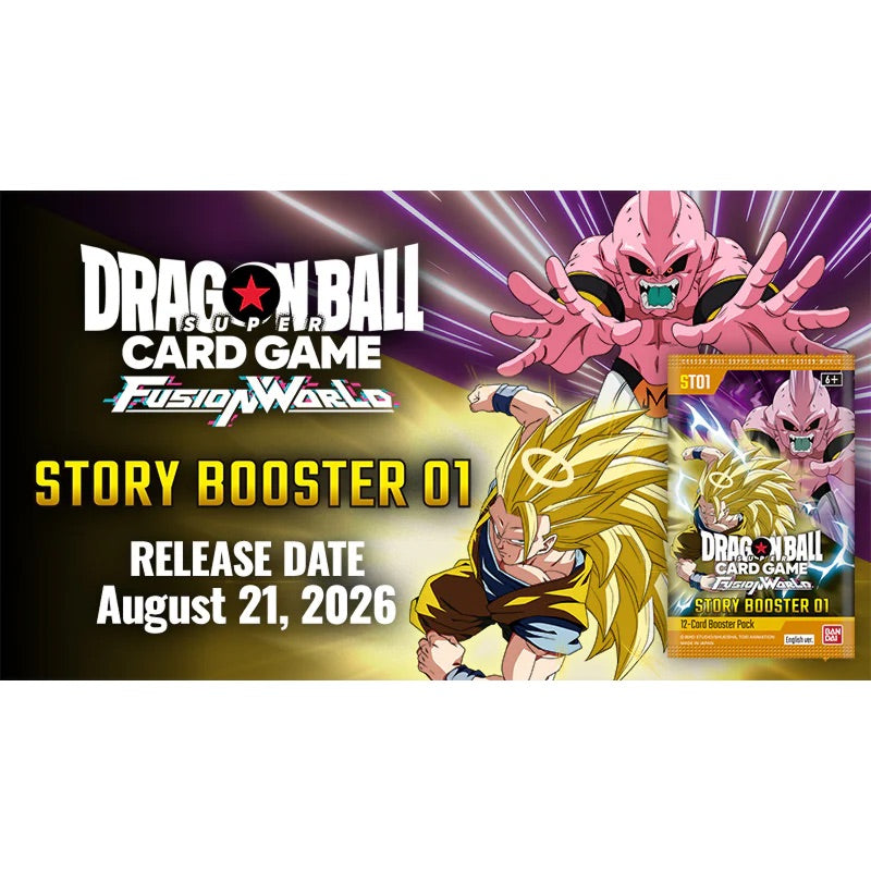 Dragon Ball Super Card Game - Fusion World - ST01 - Story Booster 01 - Booster Box (20 Packs)