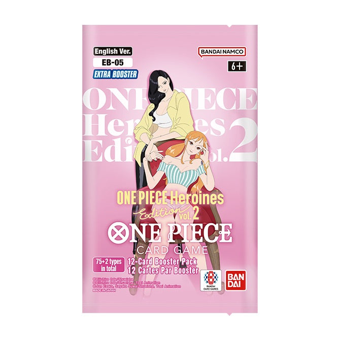 One Piece Card Game - EB05 - Heroines Edition Vol.2 - Booster Box (24 Packs)