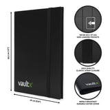 Vault X - 4-Pocket Strap Binder - Black