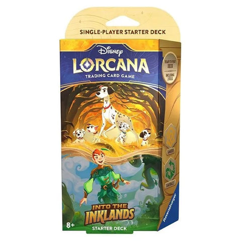 Disney Lorcana - Into The Inklands - Starter Deck - Pongo & Peter Pan