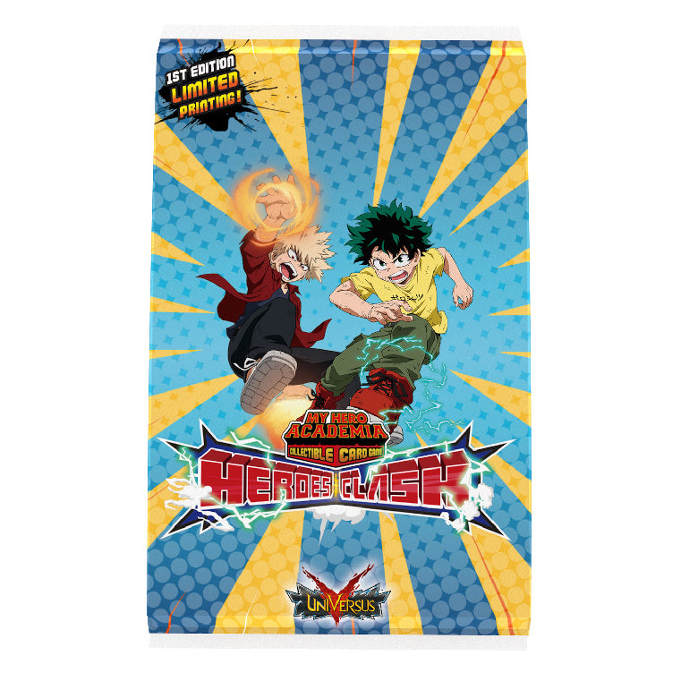 My Hero Academia Collectible Card Game - Series 3 - Heroes Clash - Booster Pack (10 Cards)