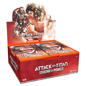 Attack on Titan - Origins of Power - Booster Box (24 Packs) - JET Cards