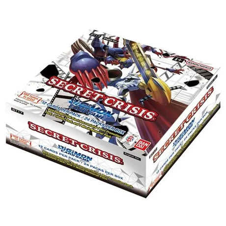 Digimon Card Game - BT17 - Secret Crisis - Booster Box (24 Packs) - JET Cards