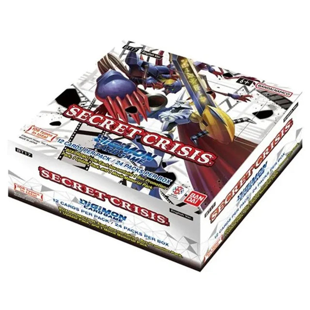 Digimon Card Game - BT17 - Secret Crisis - Booster Box (24 Packs) - JET Cards