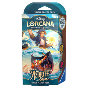 Disney Lorcana - Azurite Sea - Starter Deck - Jim Hawkins & Tigger - JET Cards