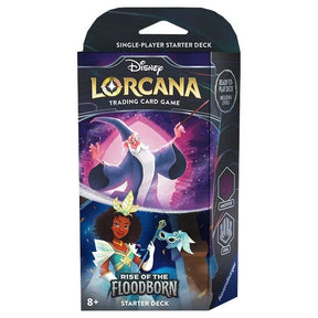 Disney Lorcana - Rise Of The Floodborn - Starter Deck - Merlin & Tiana - JET Cards