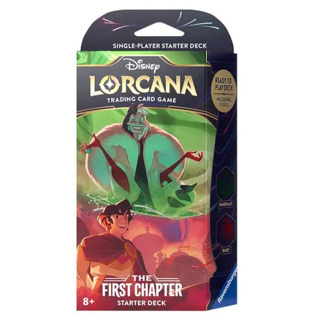 Disney Lorcana - The First Chapter - Starter Deck - Cruella De Vil & Aladdin - JET Cards