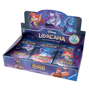 Disney Lorcana - Ursula's Return - Booster Box (24 Packs) - JET Cards