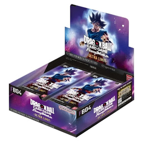 Dragon Ball Super Card Game - Fusion World - FB04 - Ultra Limit - Booster Box (24 Packs) - JET Cards