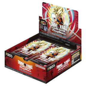 Dragon Ball Super Card Game - Fusion World - FB05 - New Adventure - Booster Box (24 Packs) - JET Cards