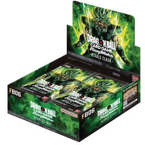 Dragon Ball Super Card Game - Fusion World - FB06 - Rivals Clash - Booster Box (24 Packs) - JET Cards