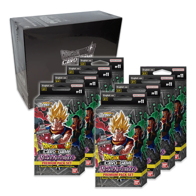 Dragon Ball Super Card Game - Zenkai Series - Power Absorbed - Premium Pack (Display Of 8) - JET Cards