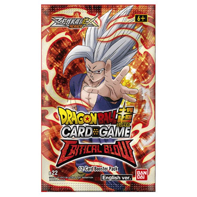 Dragon Ball Super Card Game - Zenkai Series Set 5 - Critical Blow - Booster Box (24 Packs) - JET Cards