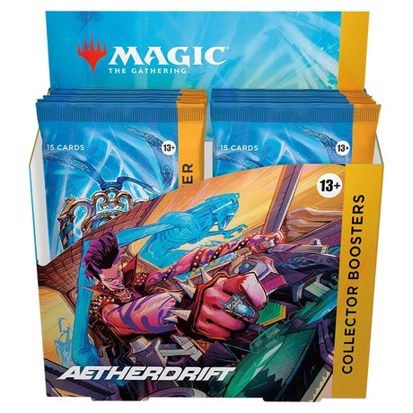 Magic The Gathering - Aetherdrift - Collector Booster Box (12 Packs) - JET Cards