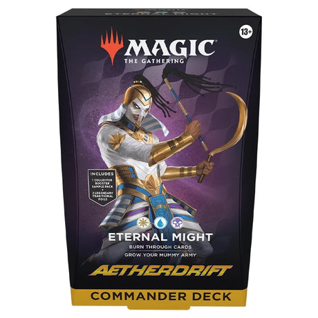 Magic The Gathering - Aetherdrift - Commander Deck - Eternal Might - JET Cards