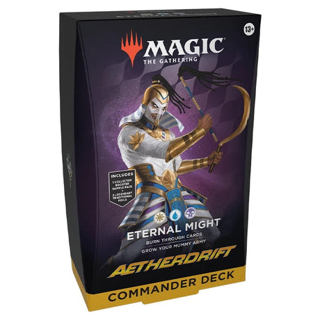 Magic The Gathering - Aetherdrift - Commander Deck - Eternal Might - JET Cards