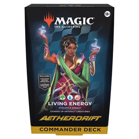 Magic The Gathering - Aetherdrift - Commander Deck - Living Energy - JET Cards